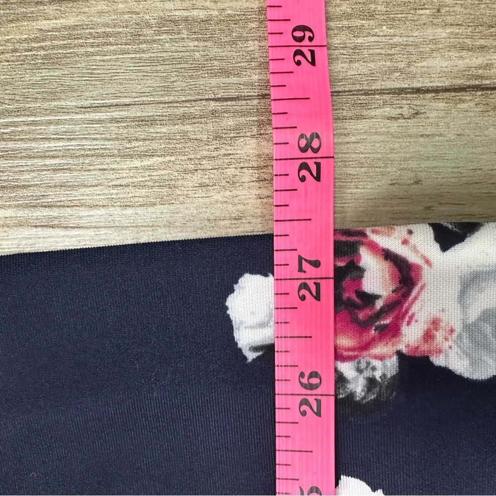 Lane Bryant Floral Pull On Elastic Skirt Size 20